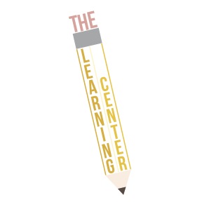 the learning center contained inside a pencil tilted