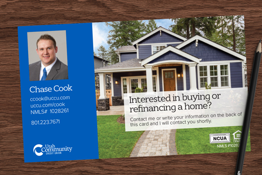 mortgage contact card