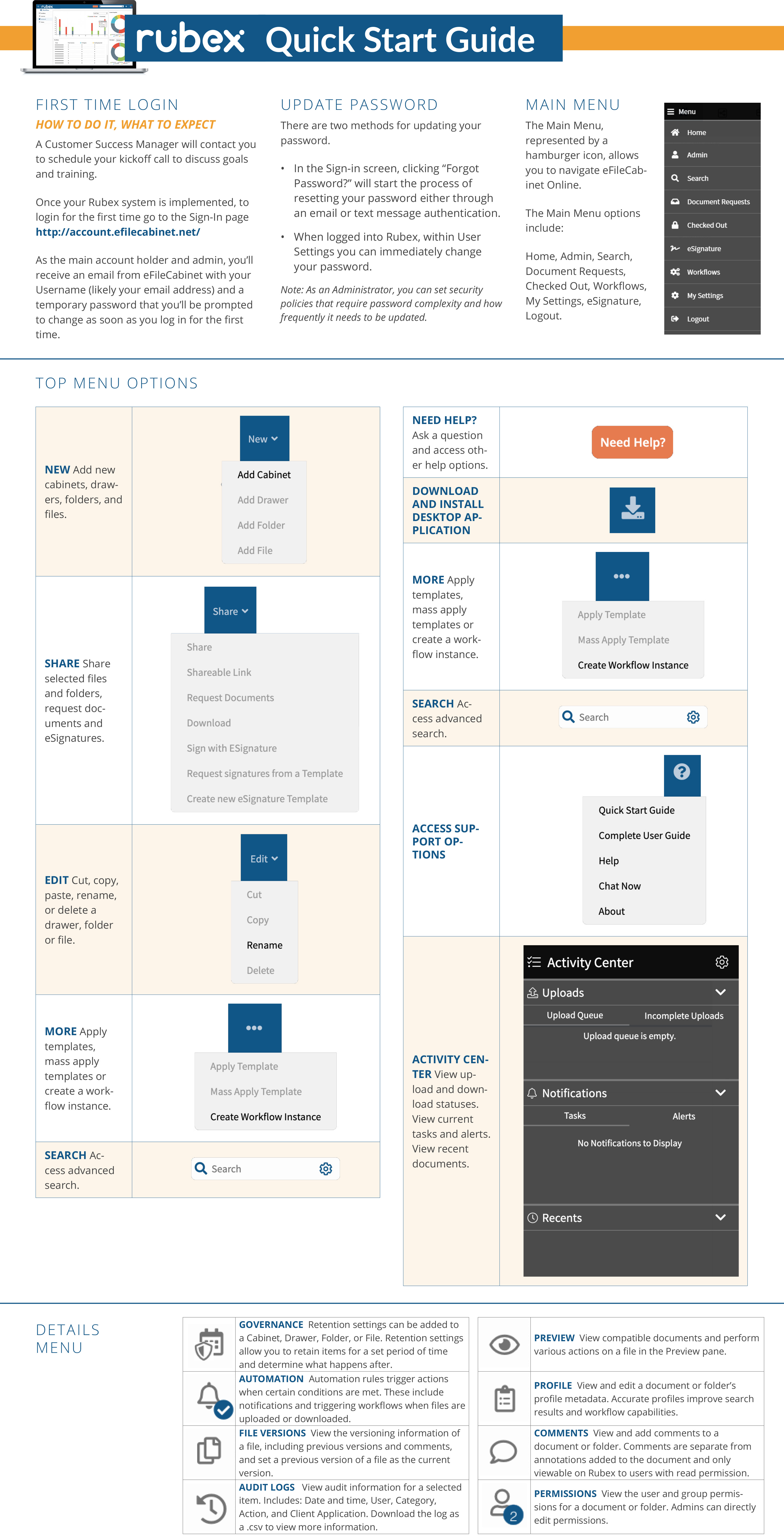 document rubex quick start guide